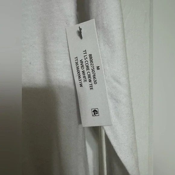 Iced Coffee Princess Graphic Long Sleeve Tee White Cotton Size M - Picture 7 of 7